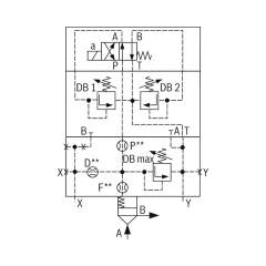 Bosch Rexroth R900907425. Logik-Deckel LFA80DBU3D2-6X/315A100B050