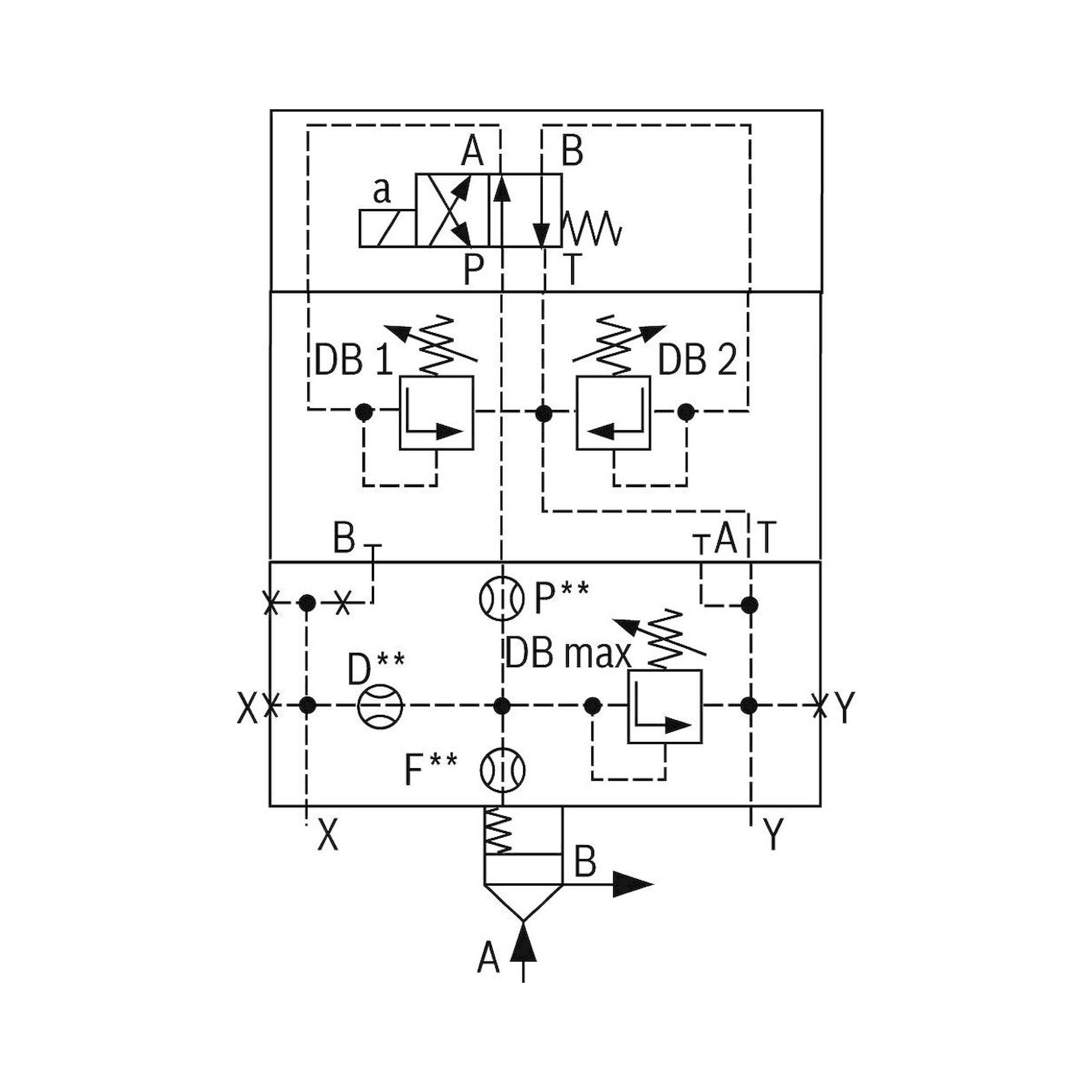Bosch Rexroth R901213278. Logik-Deckel LFA32DBU3D2-7X/420A420B420V
