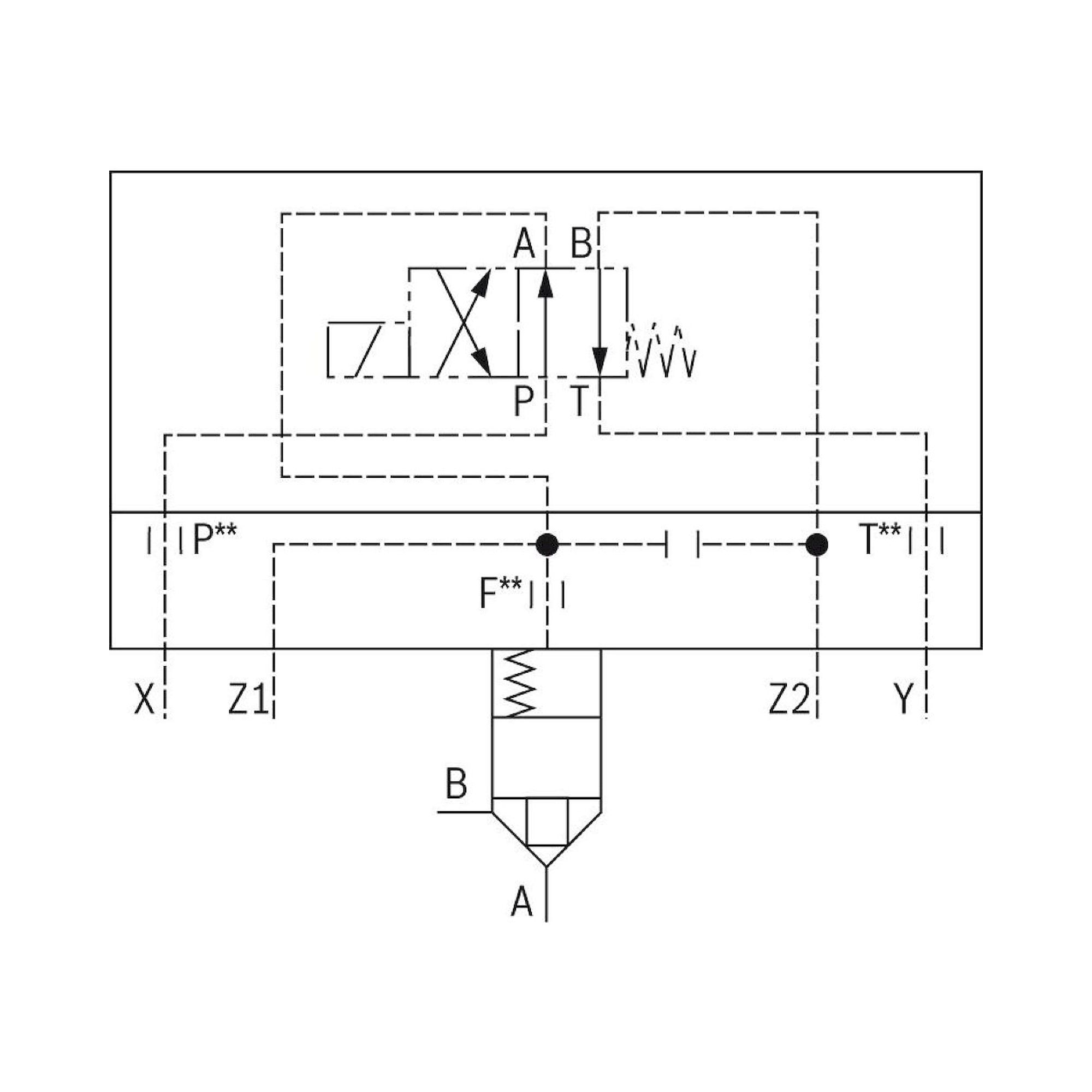 Bosch Rexroth R900966554. Logik-Deckel LFA63HWMA2-7X/