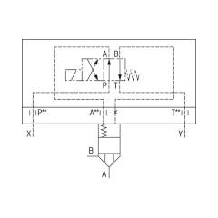 Bosch Rexroth R900616387. Logik-Deckel LFA40WEA-7X/A15