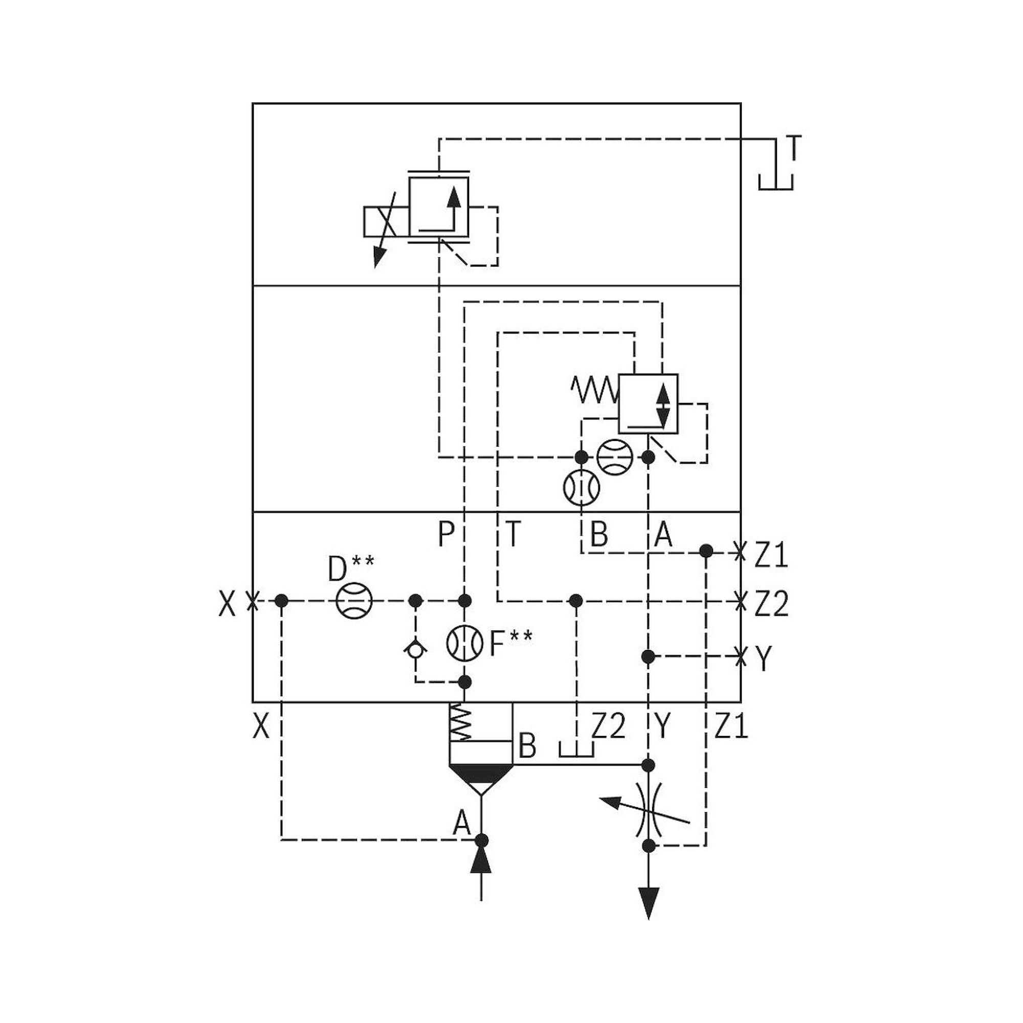Bosch Rexroth R901264375. Logik-Deckel LFA25DREZ-7X/014V