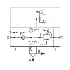 Bosch Rexroth R901275707. Logik-Deckel LFA80DBEM-6X/315V