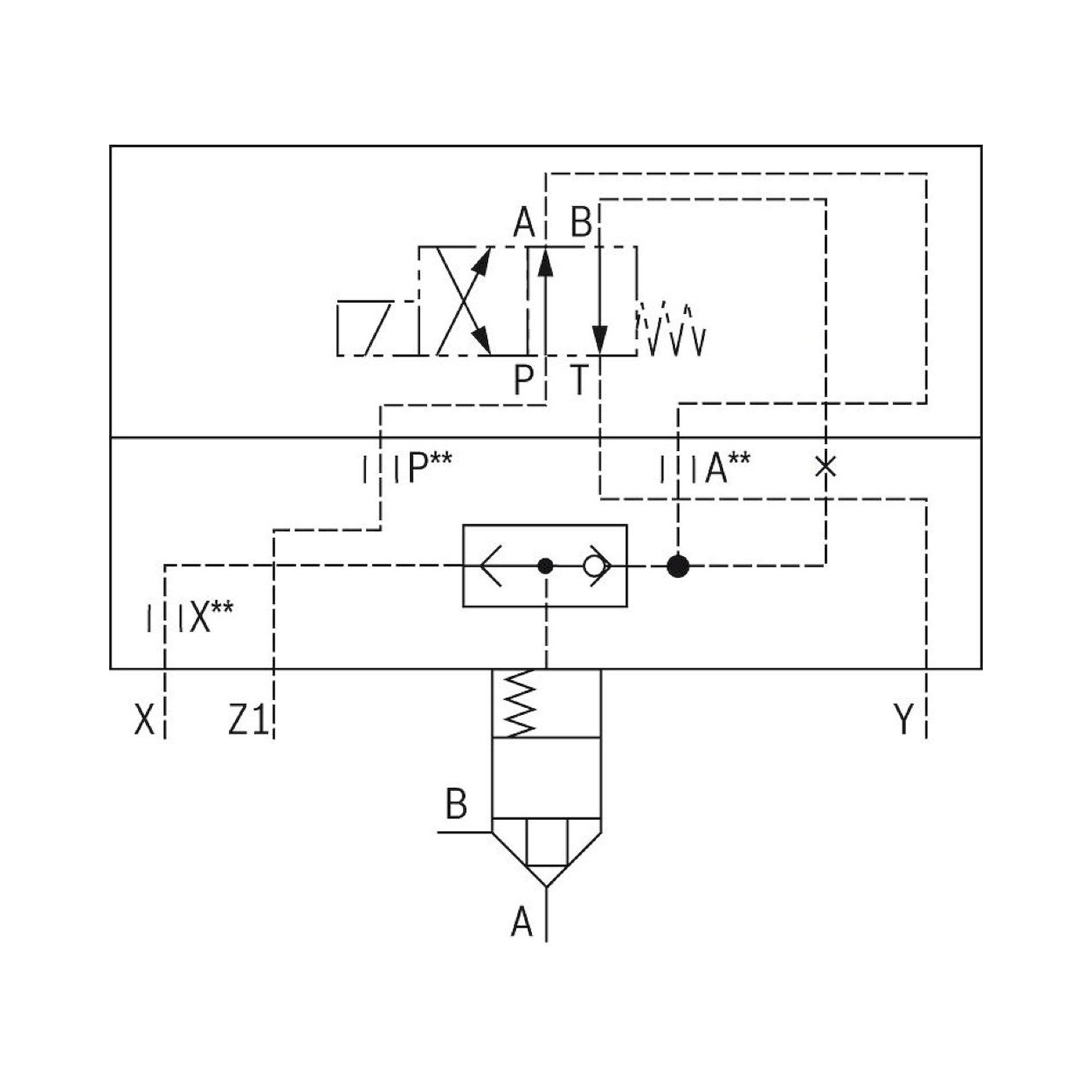 Bosch Rexroth R900912725. Logik-Deckel LFA32KWA-7X/