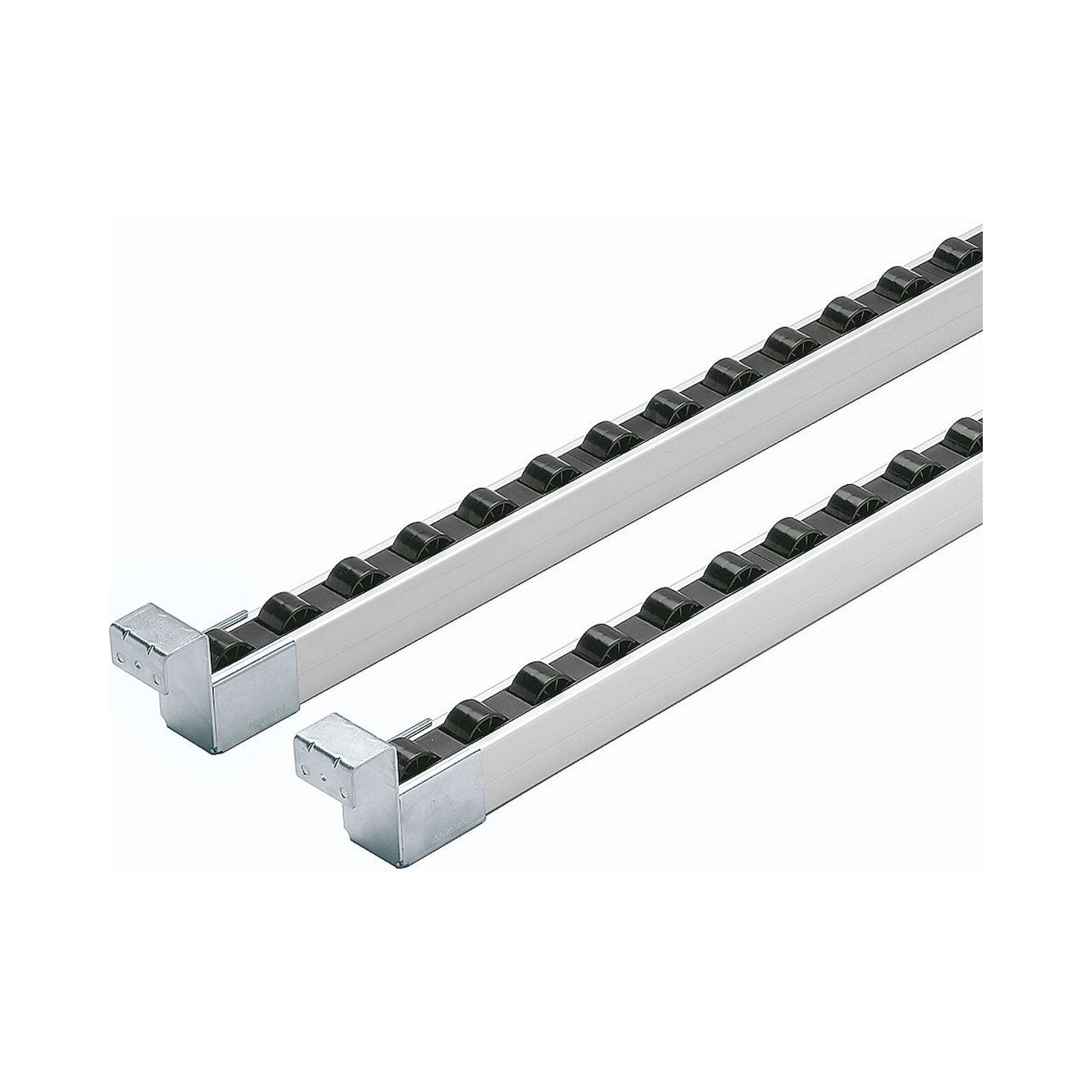 Bosch Rexroth 3842998382. Conveyor track Lean with rail holder, multi-color rollers