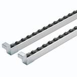 Bosch Rexroth 3842998382. Conveyor track Lean with rail holder, multi-color rollers