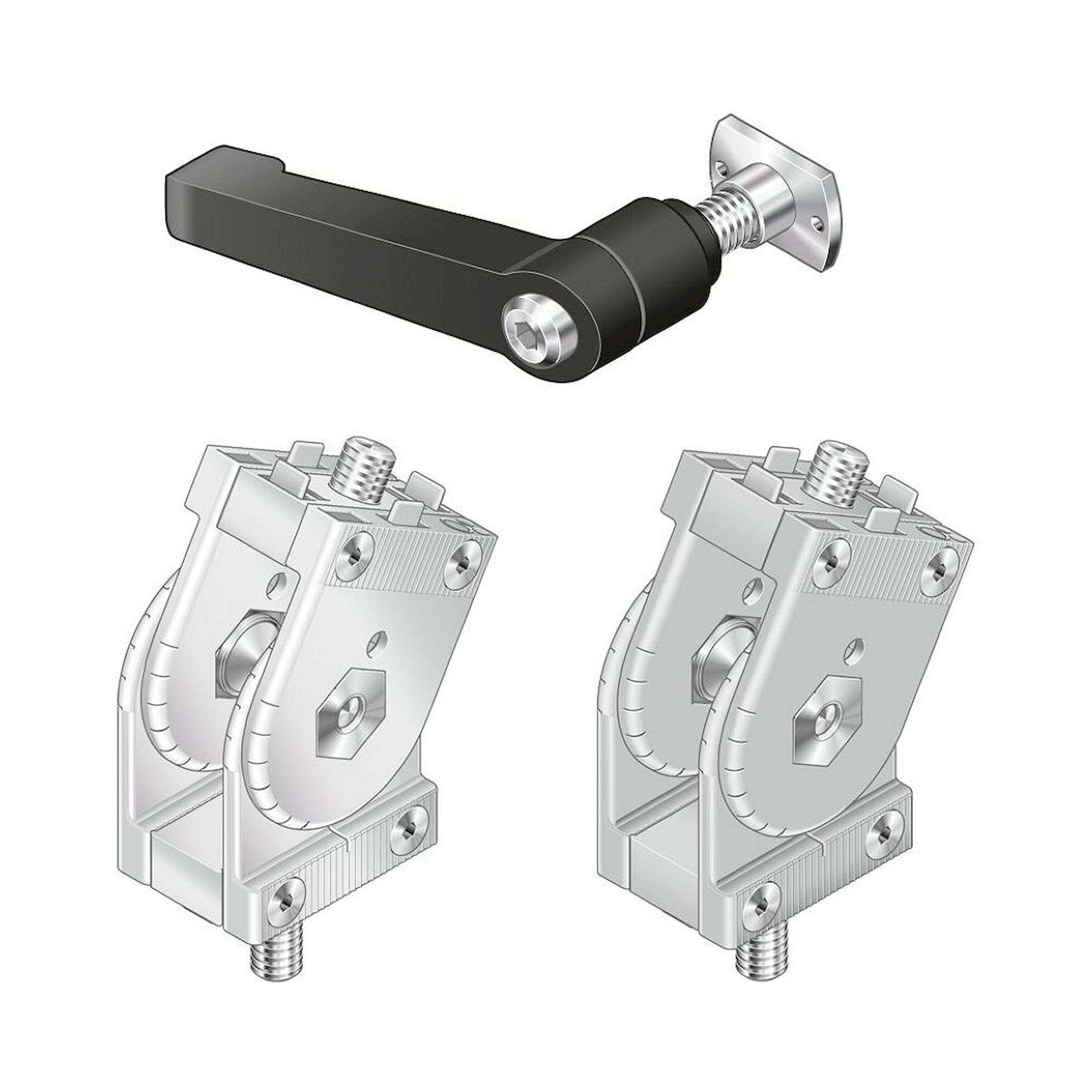 Bosch Rexroth 3842505144. Klemmhebel, GELENK 45/60