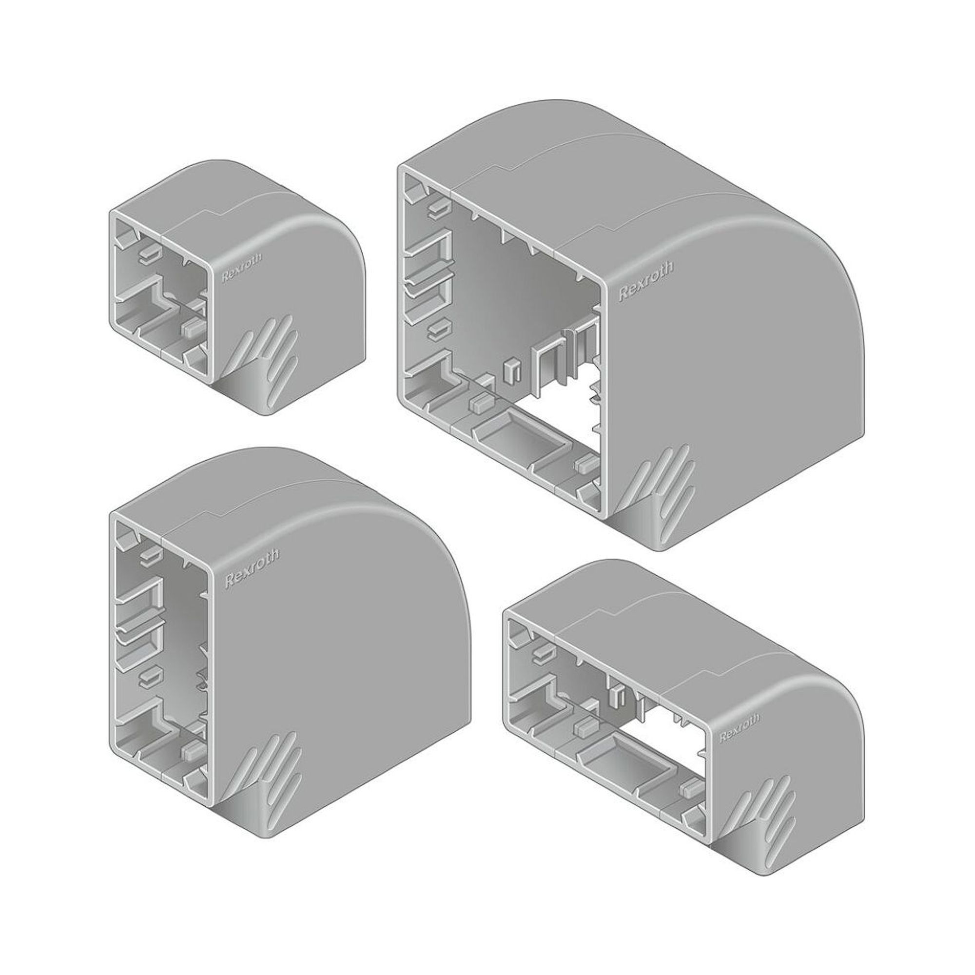 Bosch Rexroth 3842552260. Curve HOR80x80, VER80x80