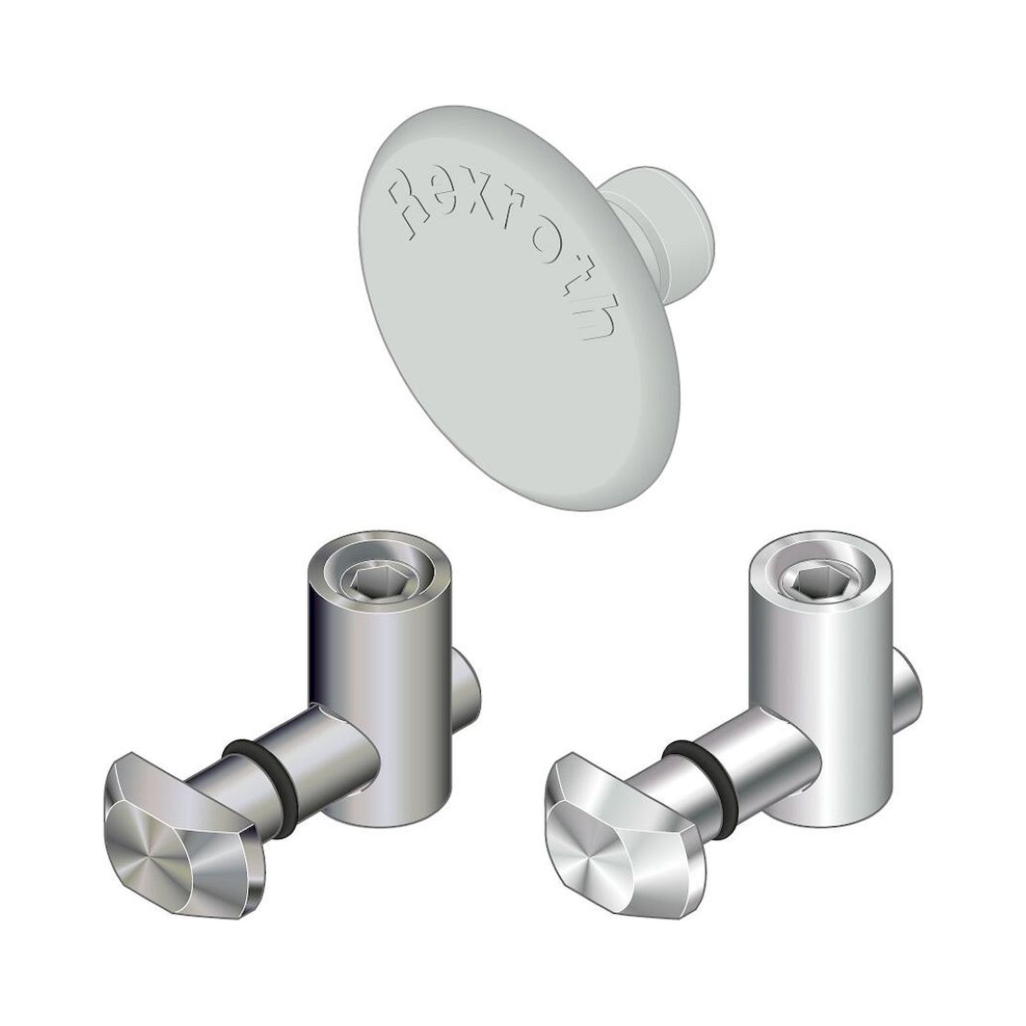 Bosch Rexroth 3842551042. Abdeckkappe, D17 grey