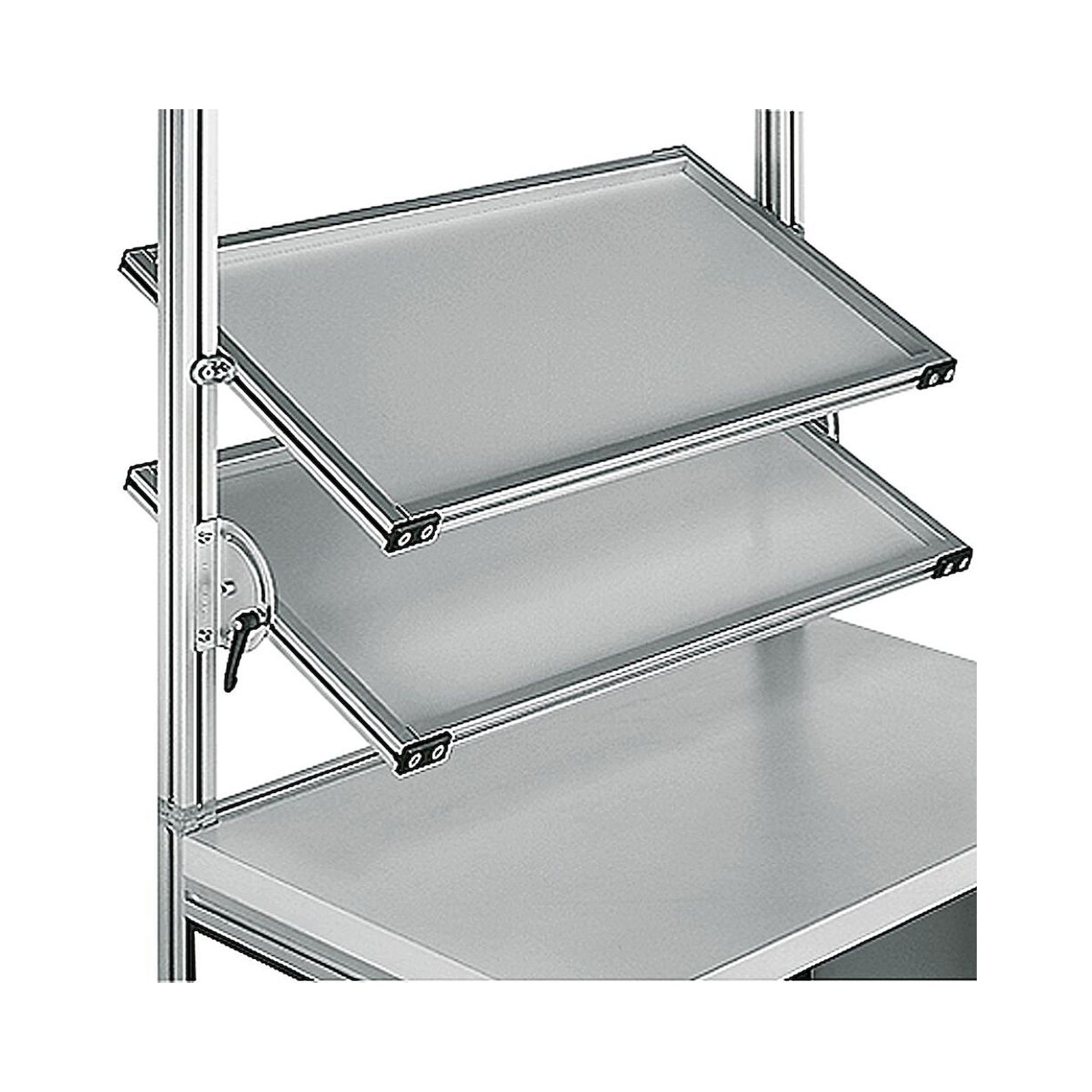 Bosch Rexroth 3842998155. Material shelf Basic, aluminum