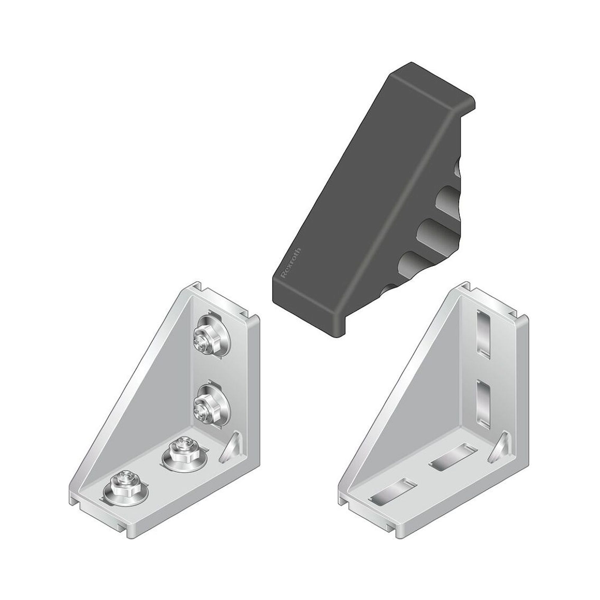 Bosch Rexroth 3842548864. Abdeckkappe, GUS Set 45X90 grey