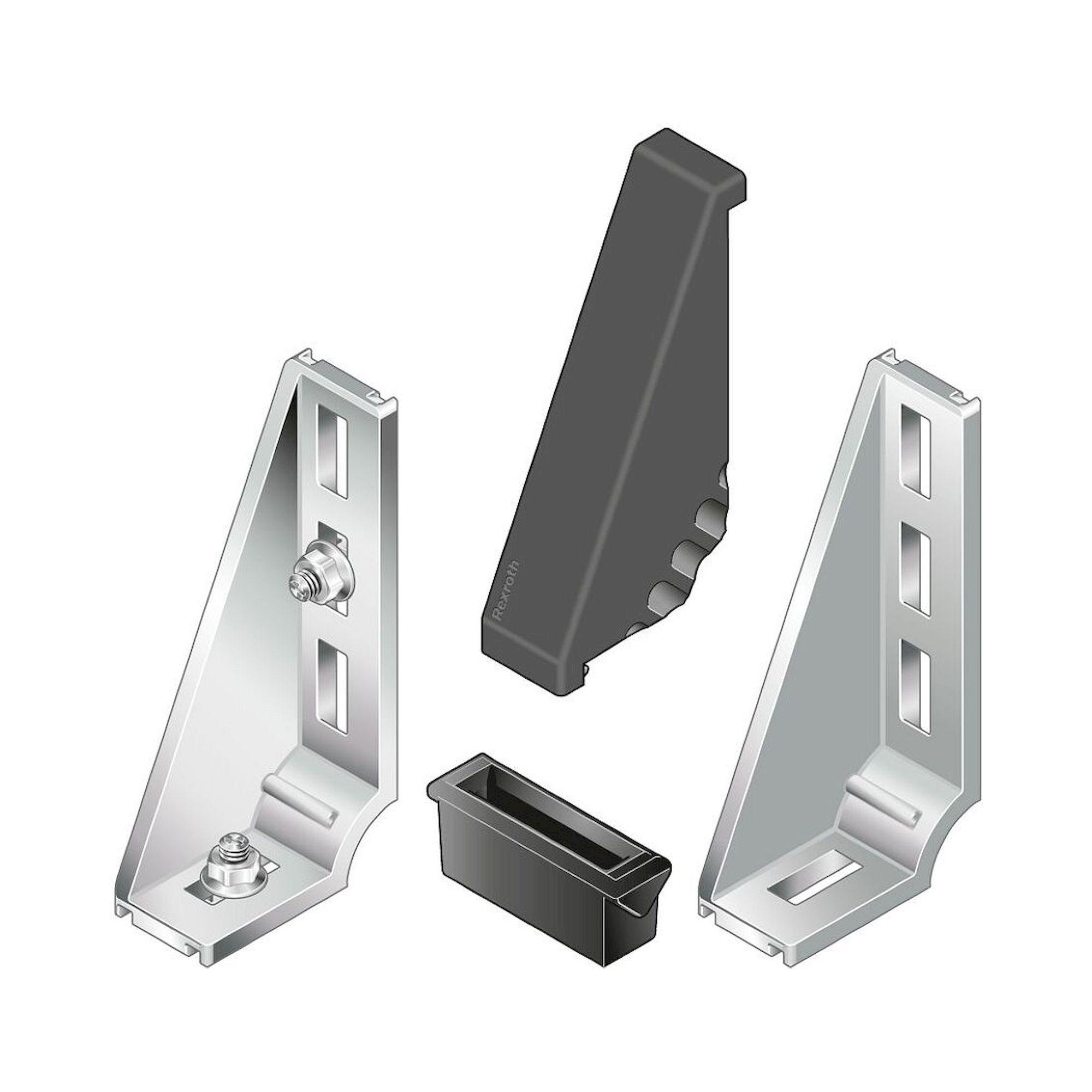 Bosch Rexroth 3842548850. Abdeckkappe, GUS Set 30X120 grey