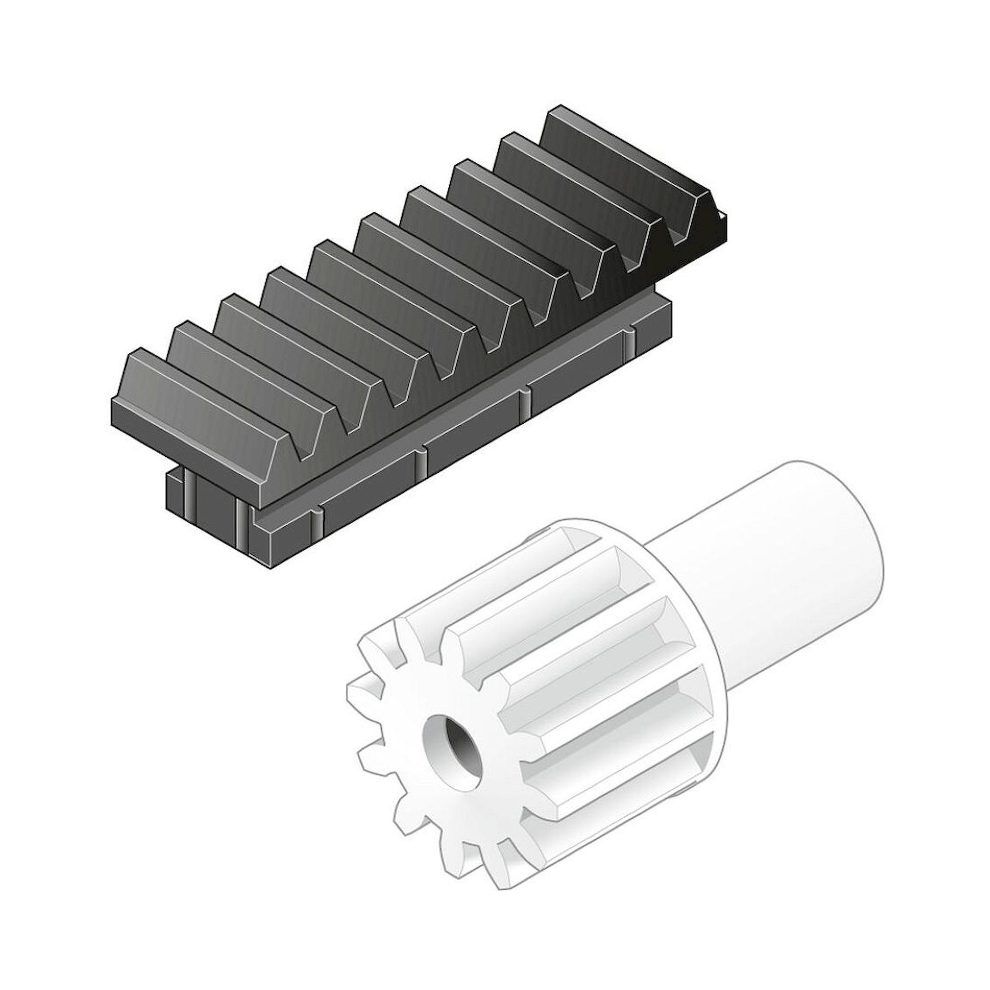 Bosch Rexroth 3842501578. Zahnstange, MODUL 2 Z=10