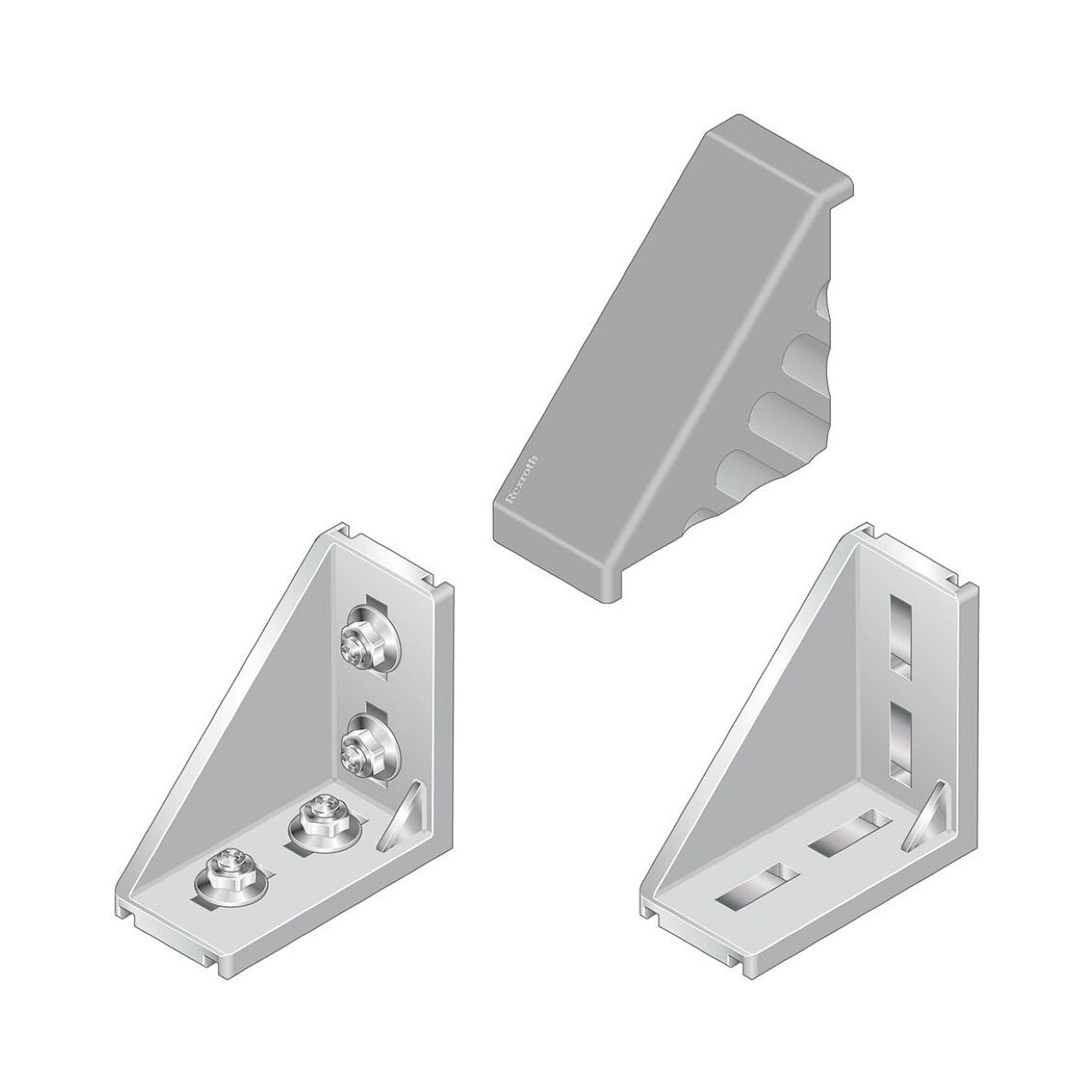 Bosch Rexroth 3842548872. Abdeckkappe, GUS Set 50X100 grey