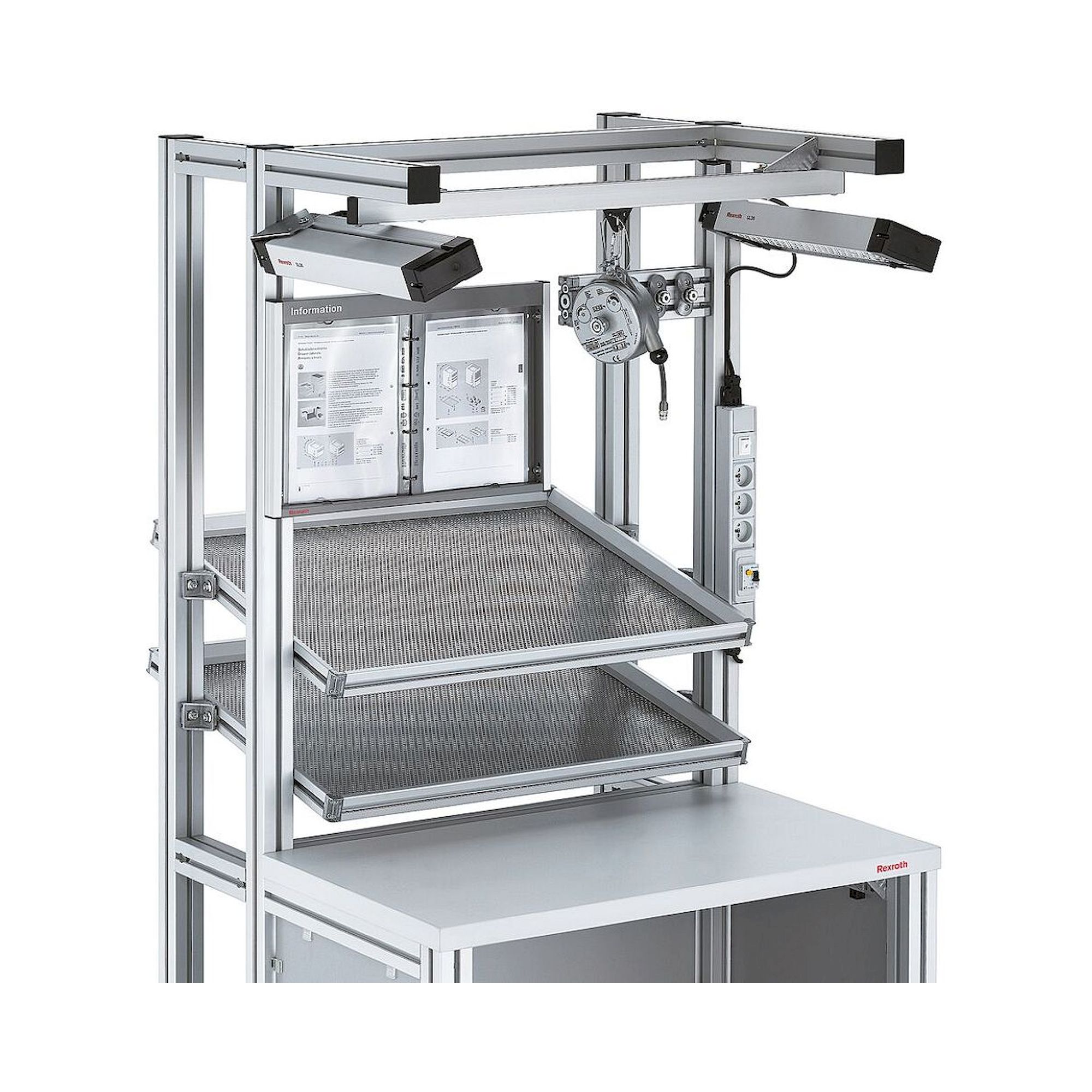 Bosch Rexroth 3842558636. PLUG SOCKET STRIP 4S/RCD D