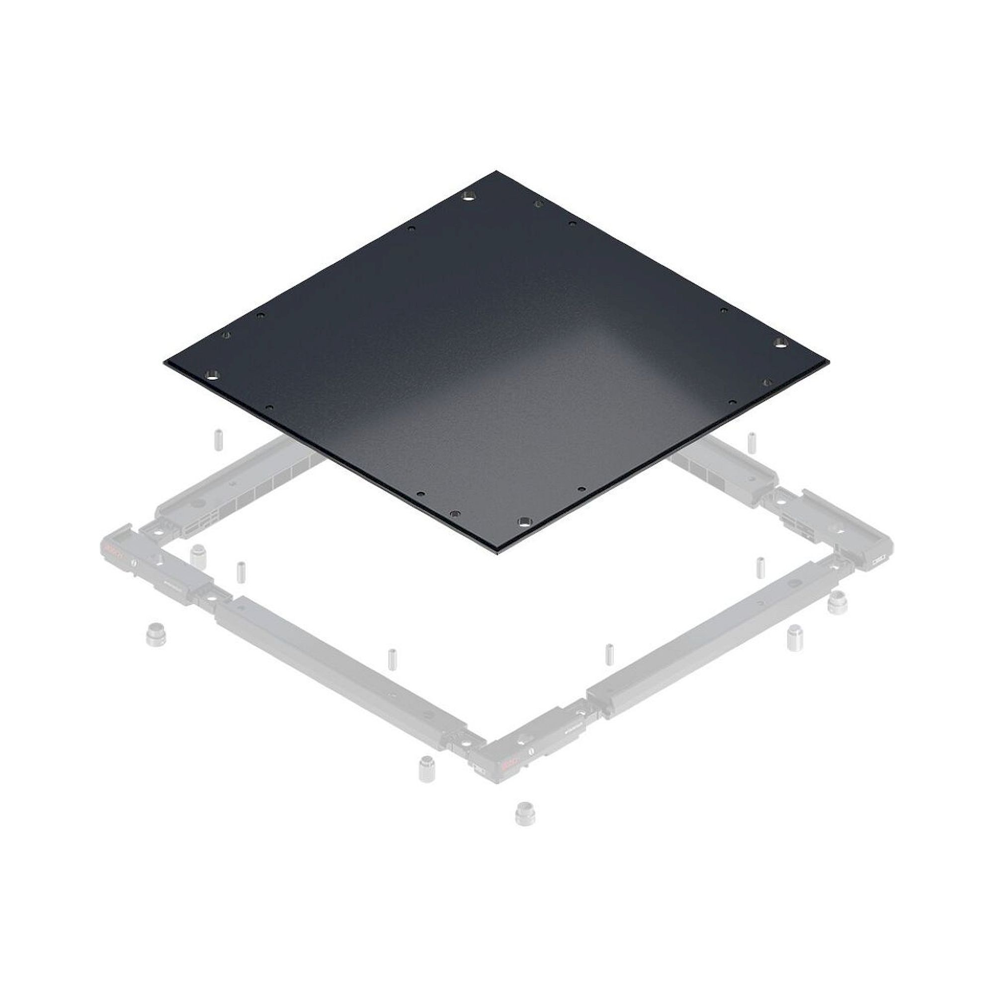 Bosch Rexroth 3842548685. TrägerPlatte, 1040X1040X12,7 ALU