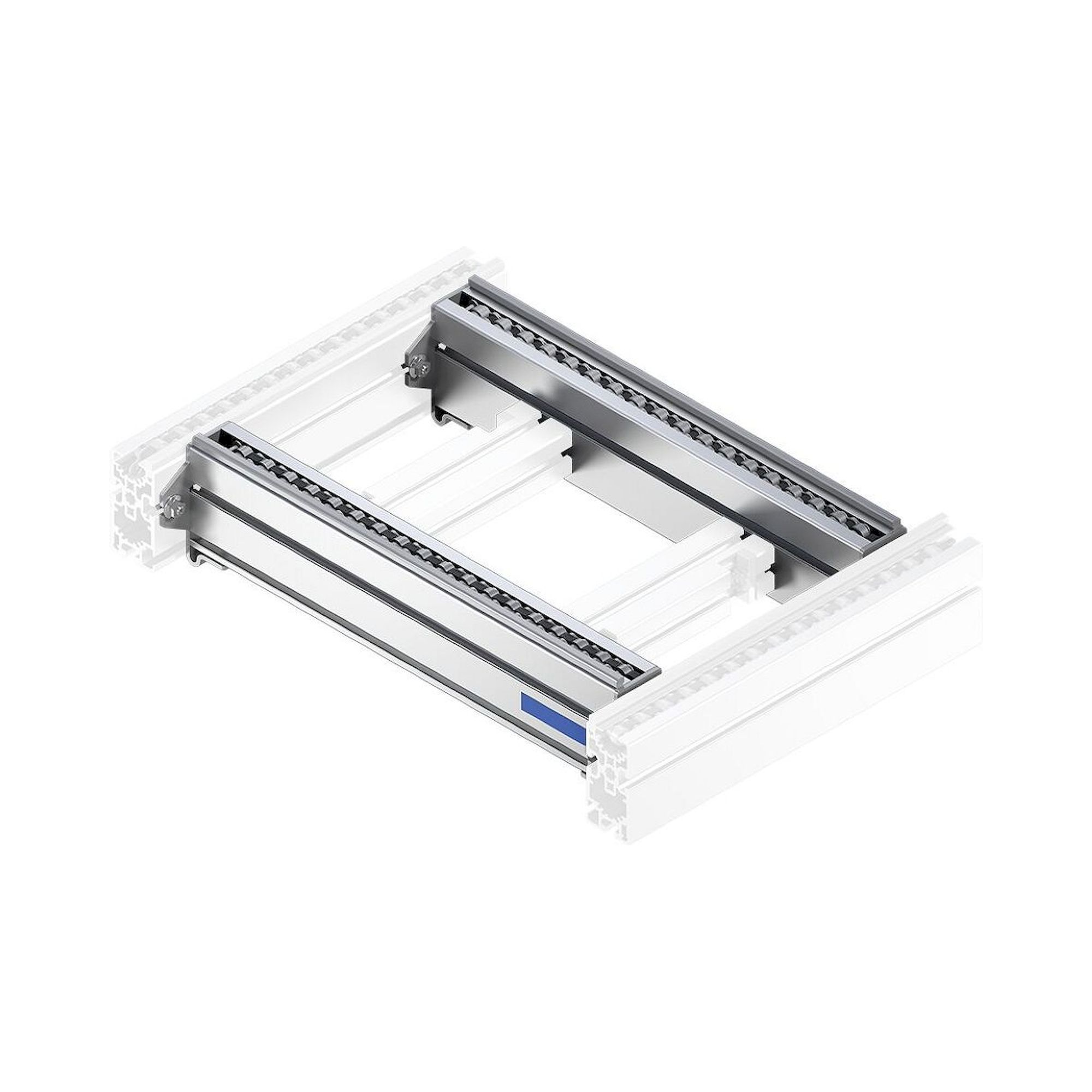 Bosch Rexroth 3842998744-1000. Rollenstrecke, RS 2/H. 1000 mm