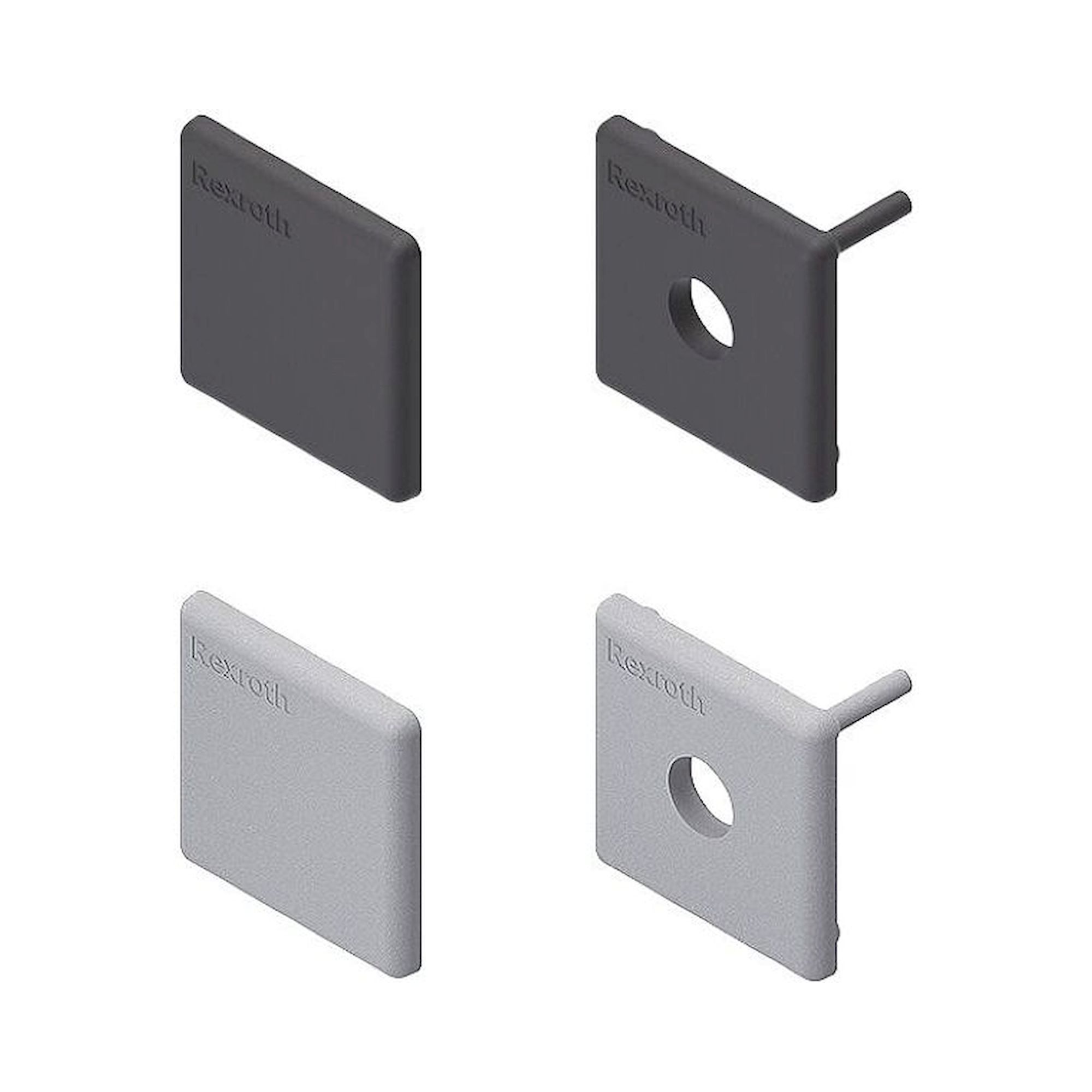 Bosch Rexroth 3842548745. Cover cap 30x30, black