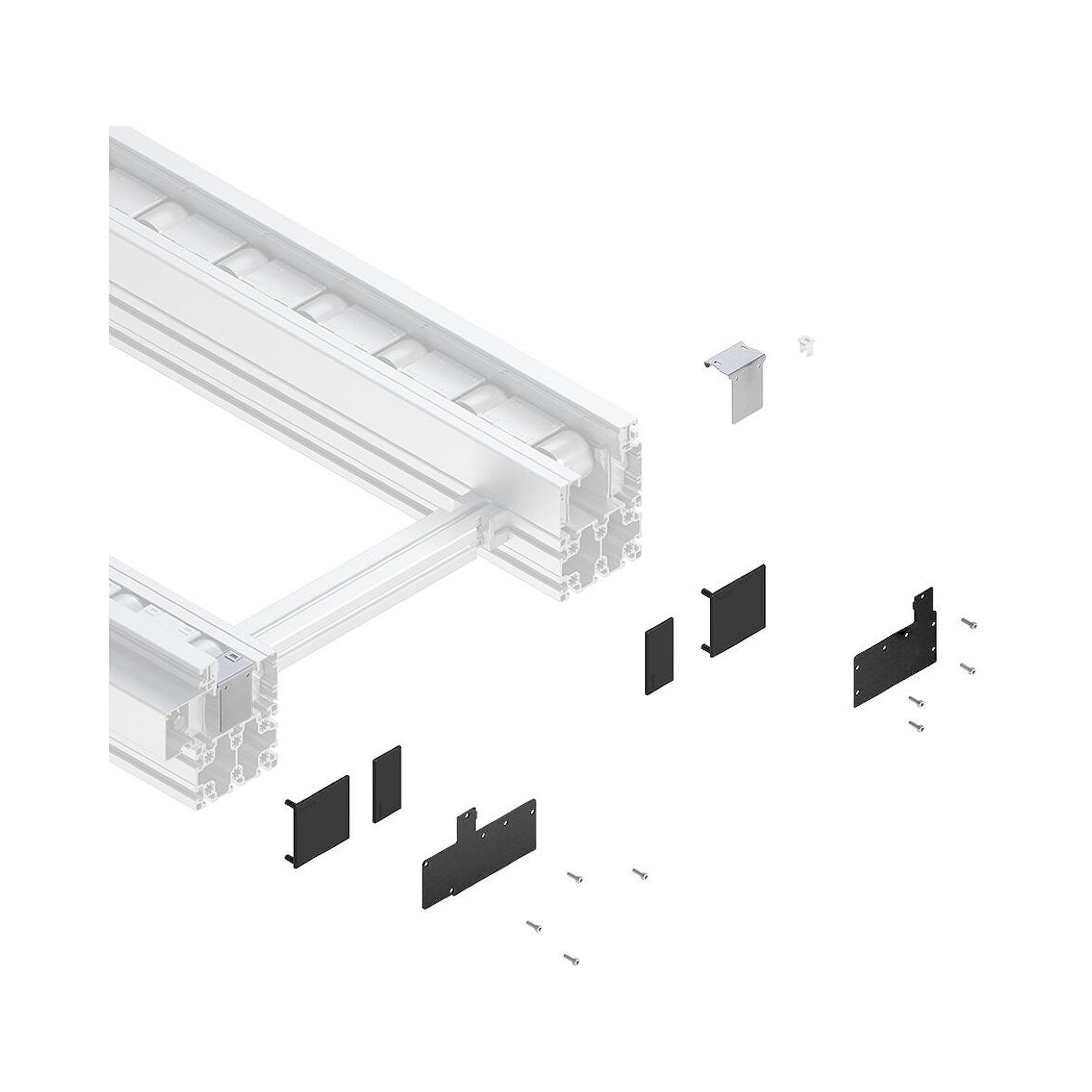 Bosch Rexroth 3842545572. Abschlussblech, TS5-OC PASSIVE SIDE