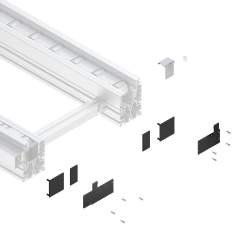 Bosch Rexroth 3842545572. Abschlussblech, TS5-OC PASSIVE SIDE