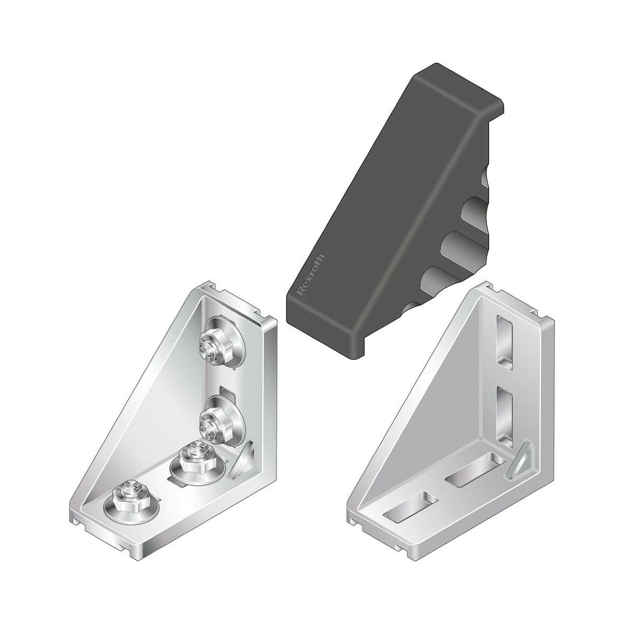 Bosch Rexroth 3842551604. Bracket 40x80 set designLINE