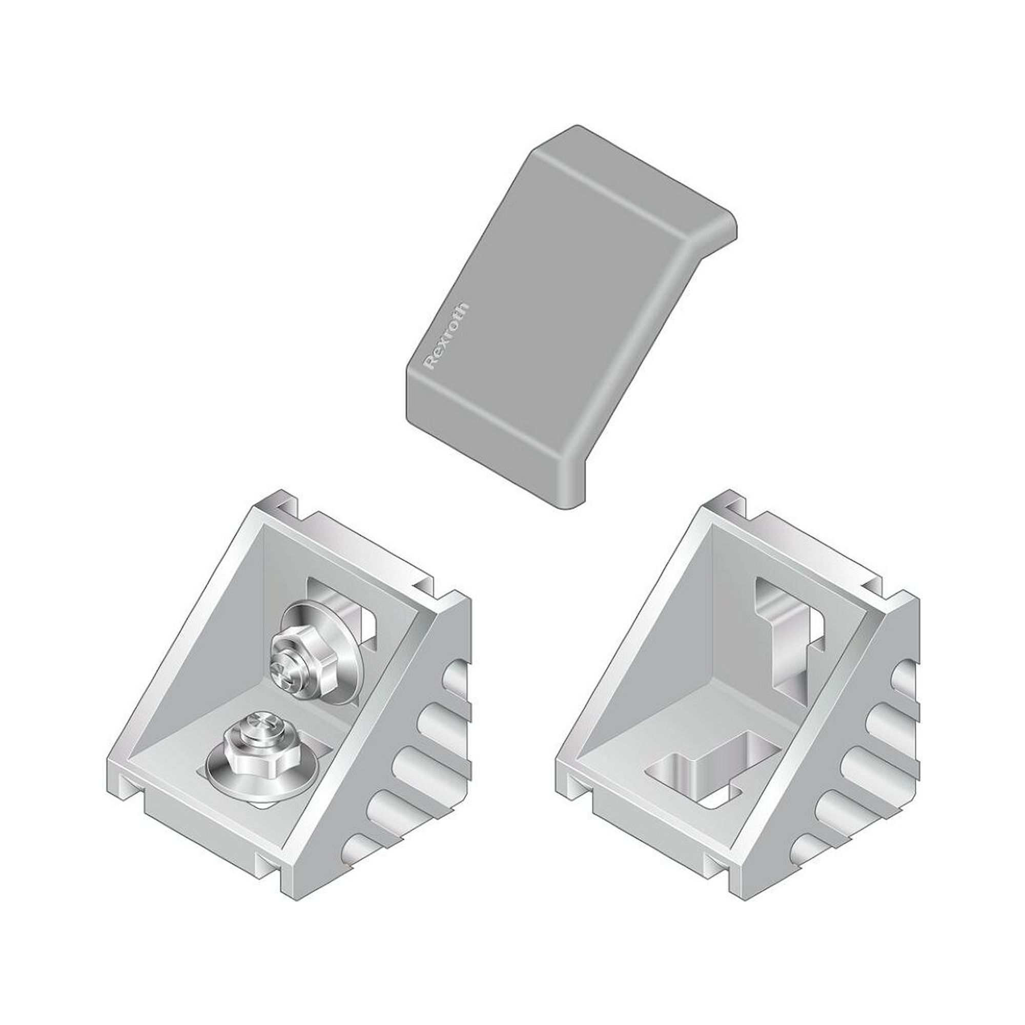 Bosch Rexroth 3842530259. Winkel, 50X50 Set