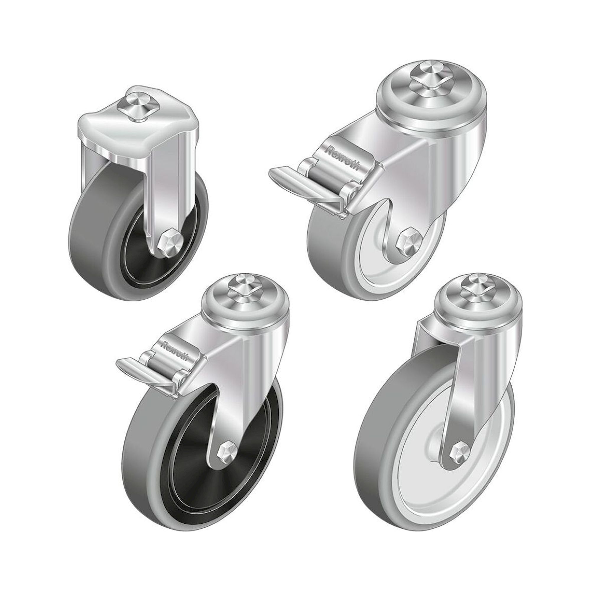 Bosch Rexroth 3842541236. Lenkrolle, D125