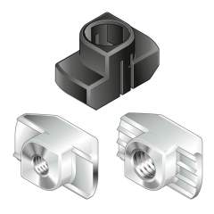 Bosch Rexroth 3842501753. T-nut 8 mm slot steel; galvanized M6