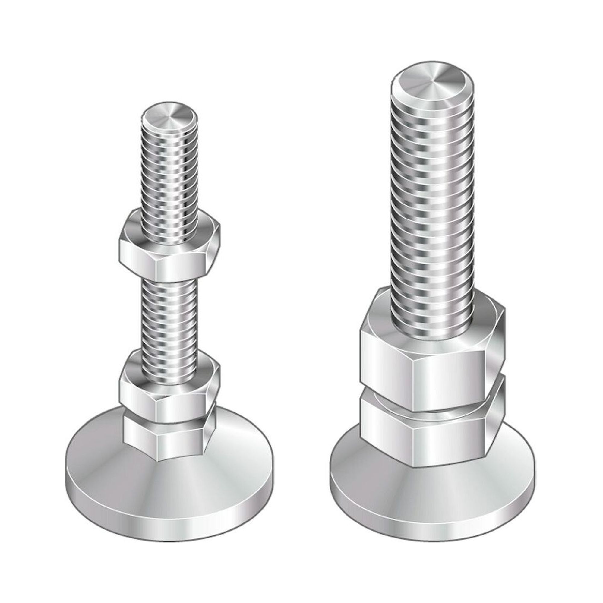 Bosch Rexroth 3842529025. Leveling foot D30 M12x72.5