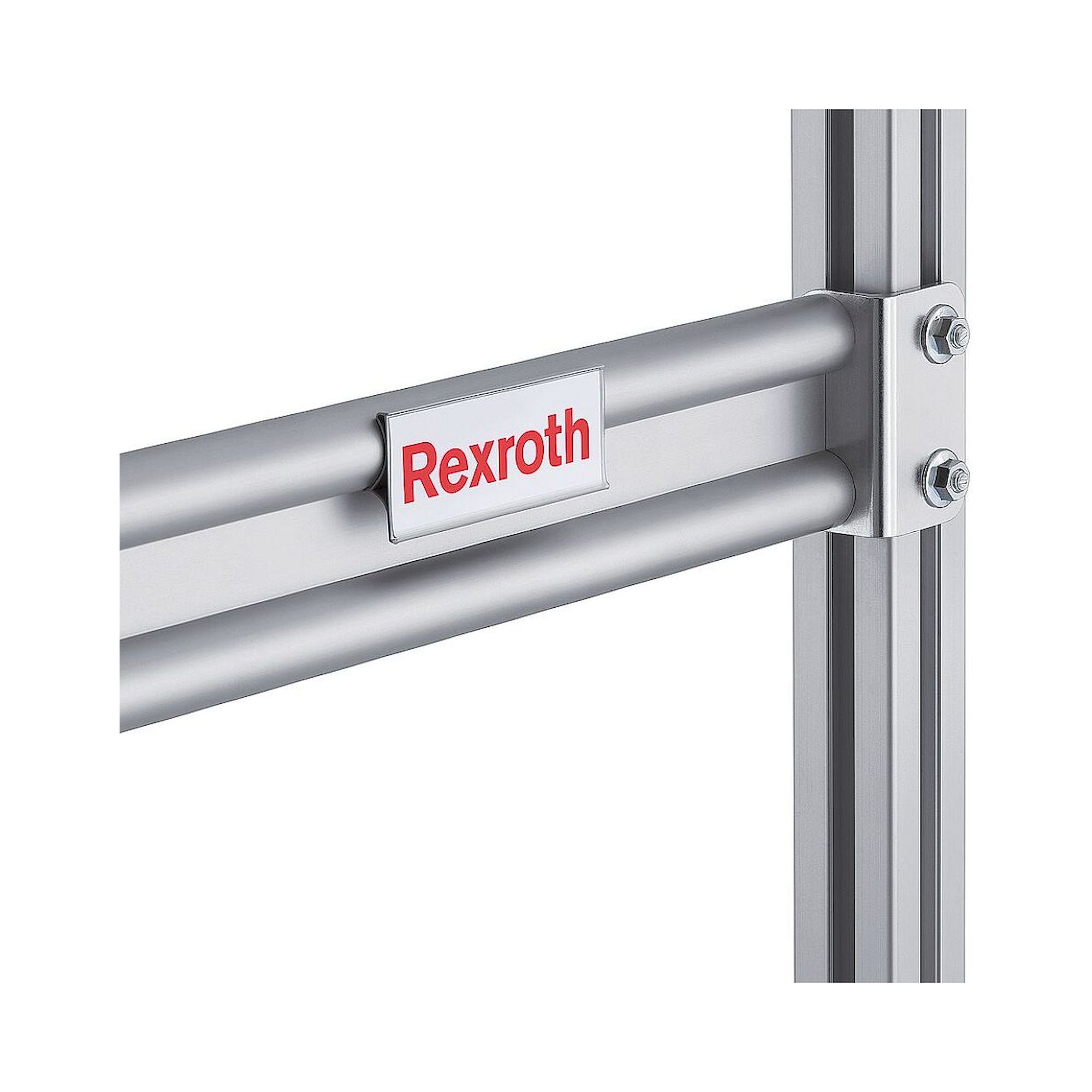 Bosch Rexroth 3842537652. Lettering clip for tubular cross ties, straight L102