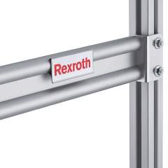 Bosch Rexroth 3842537119. Lettering clip for tubular cross ties, straight L2000