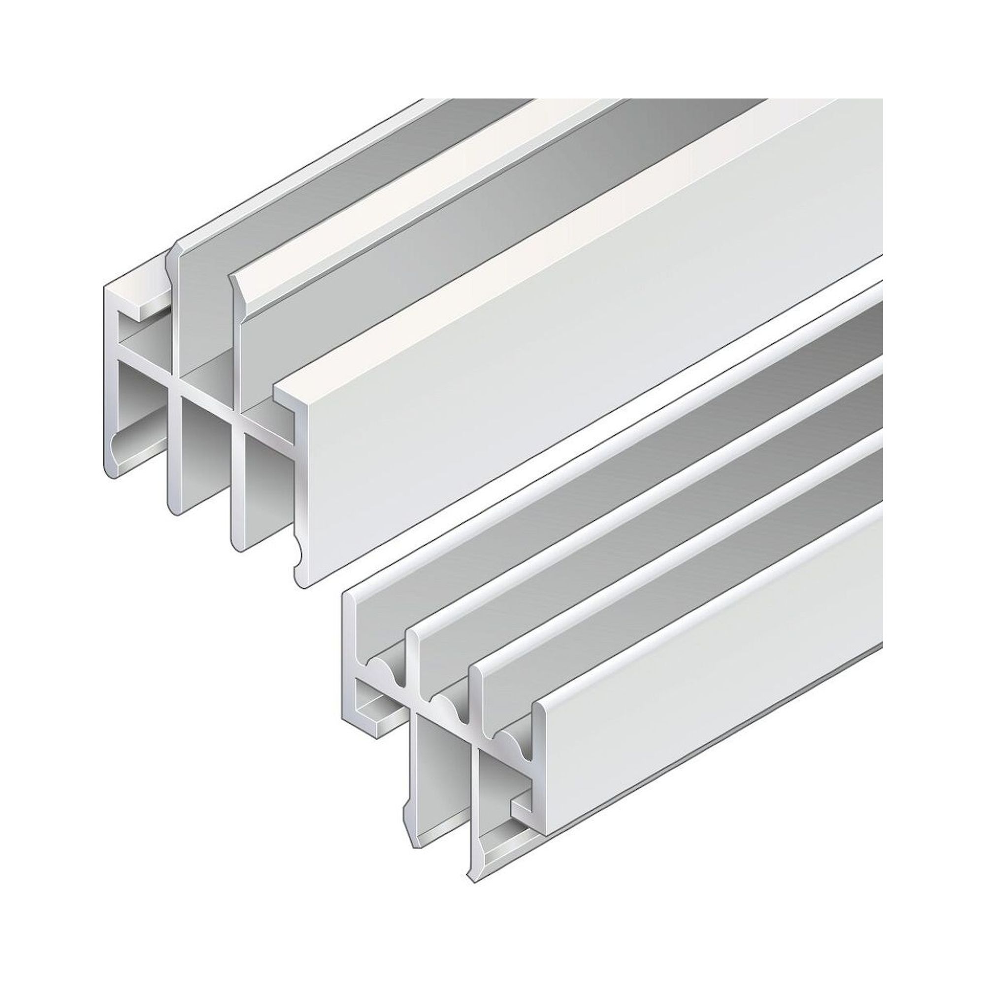 Bosch Rexroth 3842536532. Sliding door profile, bottom L3000