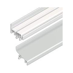 Bosch Rexroth 3842555290. Protective pane profile, clean room, R45 clip-on strip