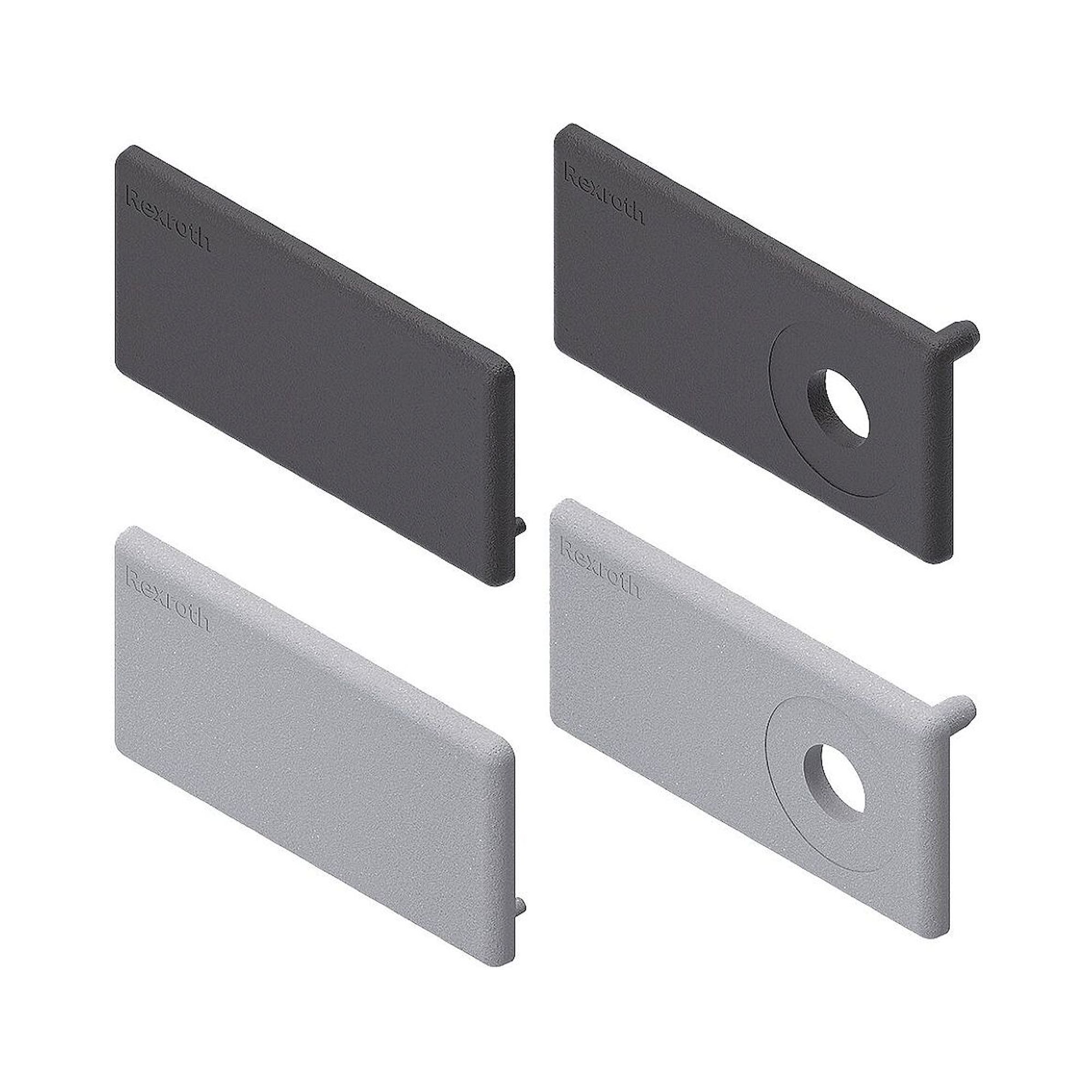 Bosch Rexroth 3842548788. Abdeckkappe, 40X80, D12.5, grey