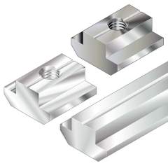 Bosch Rexroth 3842528738. Sliding block groove 10 steel, galvanized, M6