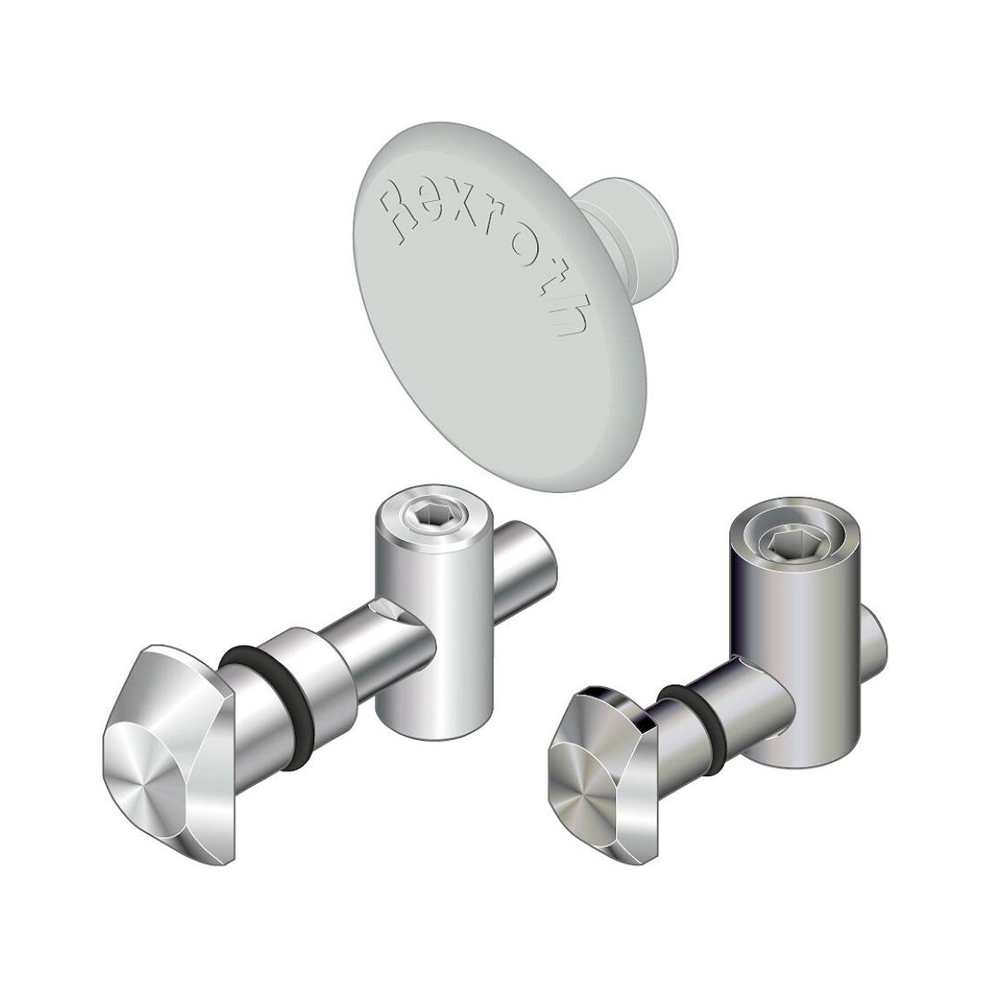 Bosch Rexroth 3842548936. Schnellspannverbinder, N10 0° VA