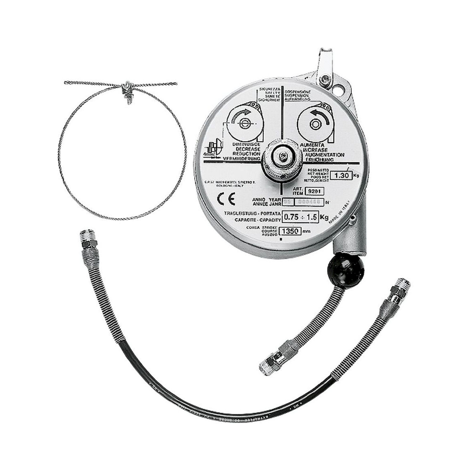 Bosch Rexroth 3842520055. Spring pull for load-bearing capacities of between 2.0 and 4.0 kg