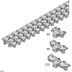 Bosch Rexroth 3842546014. Chain link for universal chain VFplus 120