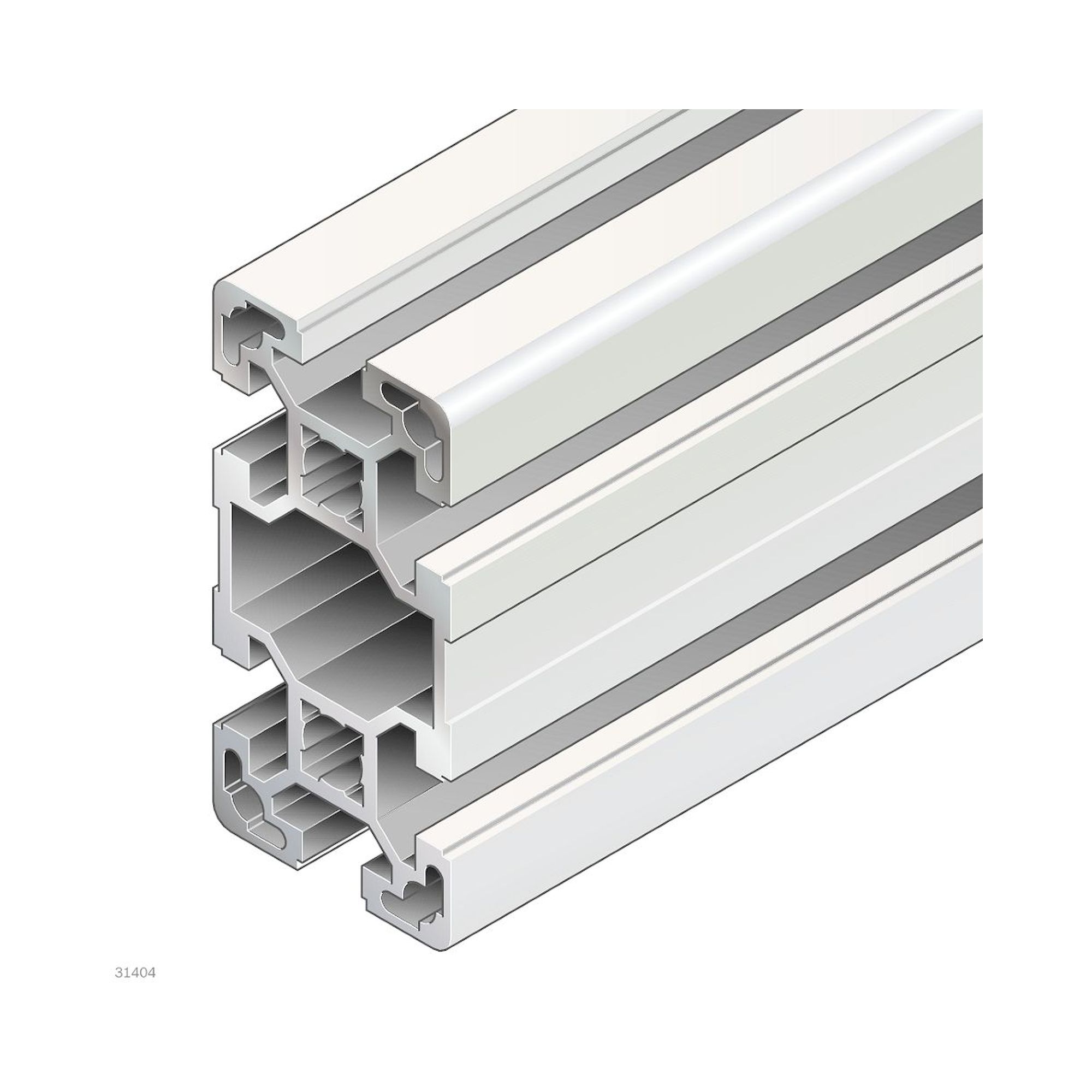Bosch Rexroth 3842529341. Strut profile 40x80L, 12xL=6070mm