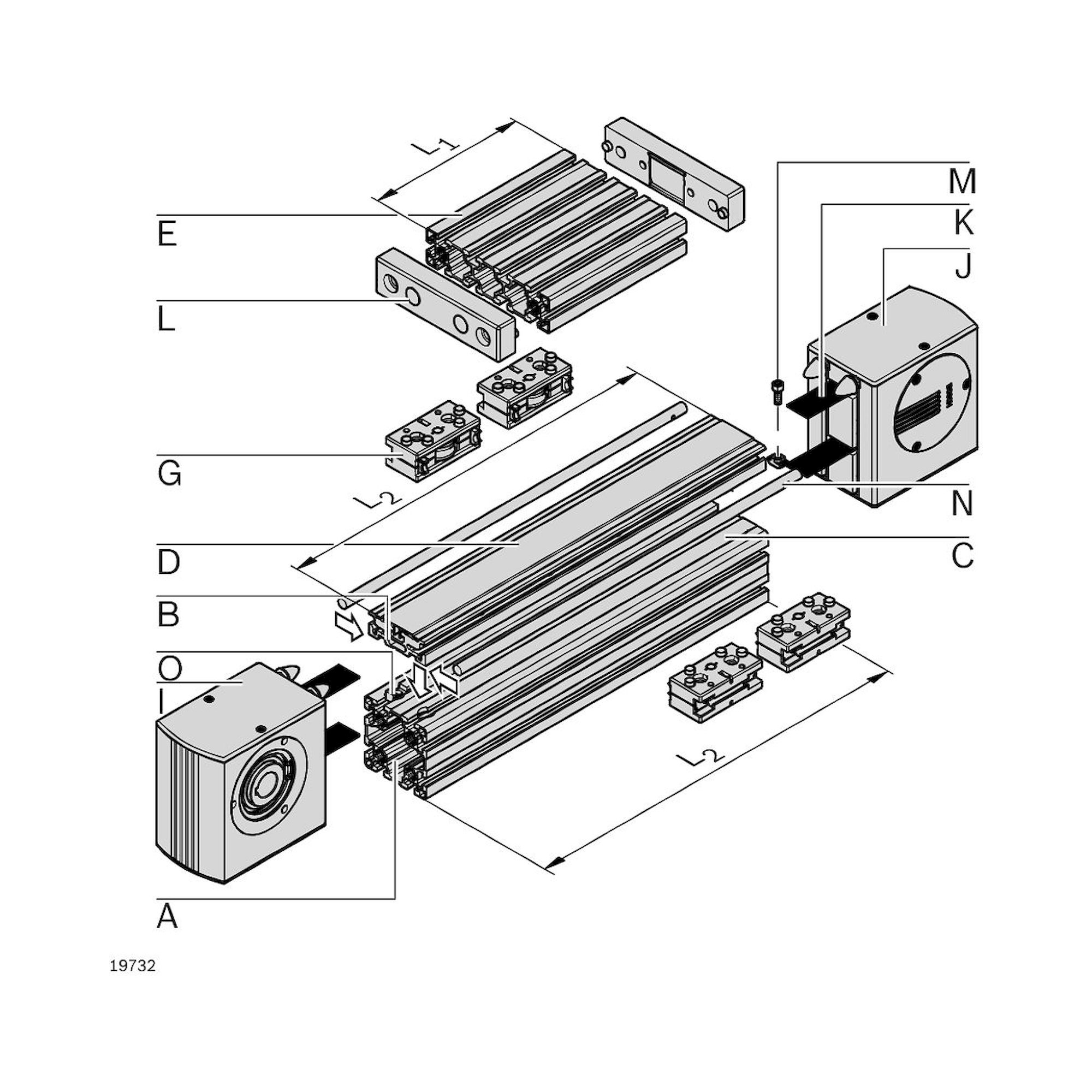 Bosch Rexroth 3842994821. Zahnriemen, >R<30AT10 N M