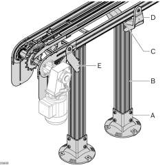 Bosch Rexroth 3842546630. Holder AL, VFplus 320