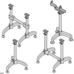 Bosch Rexroth 3842546659. Holder STS, VFplus 90 leg set STS