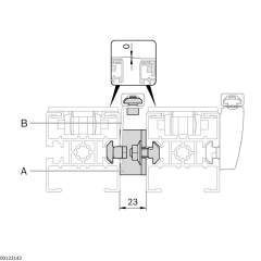 Bosch Rexroth 3842532980. Lateral guide holder