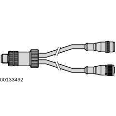 Bosch Rexroth 3842410113. Datenkabel, ID 200/K-PDP Y