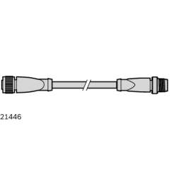 Bosch Rexroth 3842410114. Ethernet Cable ID 200/K-ETH M12 - 5M