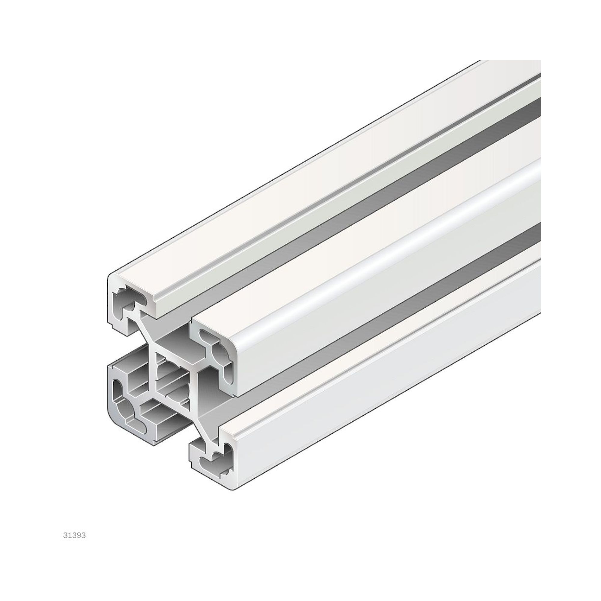 Bosch Rexroth 3842993122. Strut profile 40x40L M12/M12