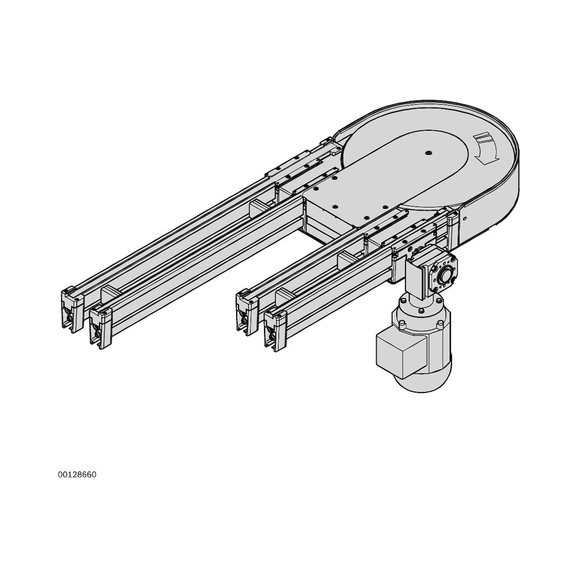 Bosch Rexroth 3842999987. Kurve, KU 1/180