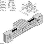 Bosch Rexroth 3842998500. Complete axis LF20C