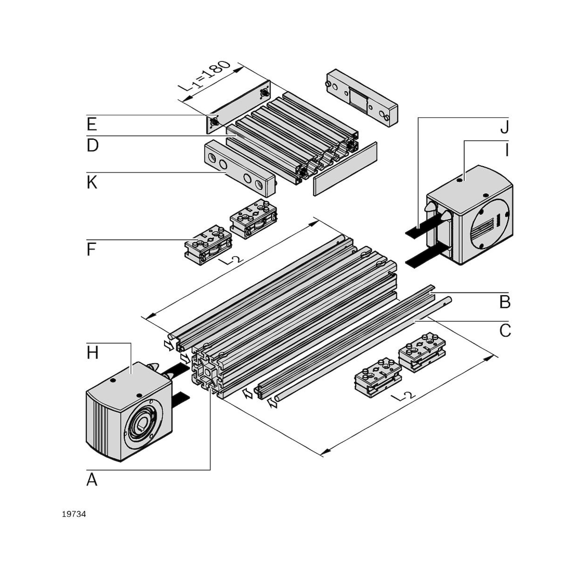 Bosch Rexroth 3842526865. Umlenkkopf, LF12C