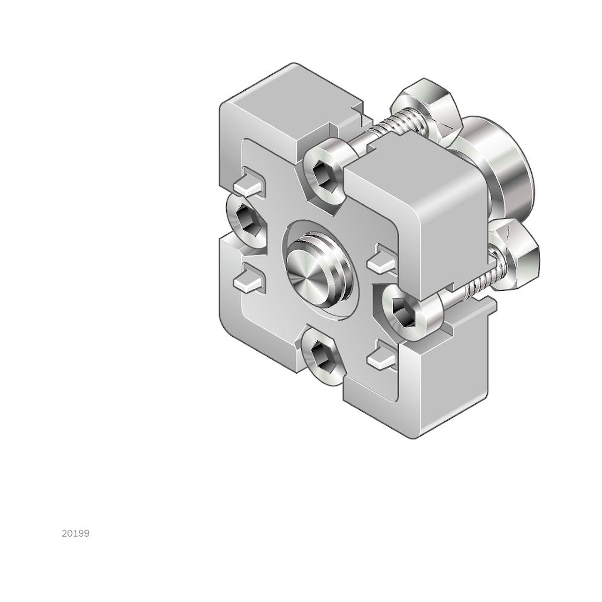 Bosch Rexroth 3842523094. Stossverbinder, 45 PN