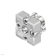 Bosch Rexroth 3842523094. Longitudinal end connector 45 Pneu